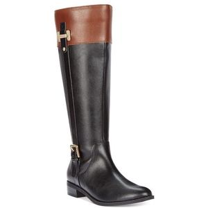 Karen Scott Deliee Two-Tone Riding Boots